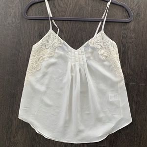 Aritzia white camisole (never worry) XXS